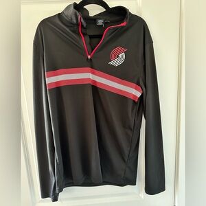 NBA Black Pullover with Logo